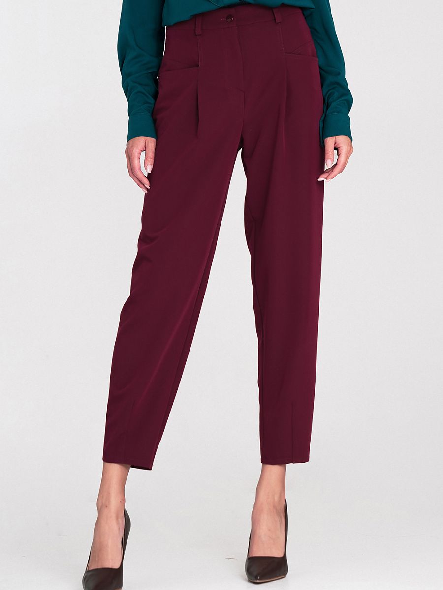 Nife Damen Hose – rot