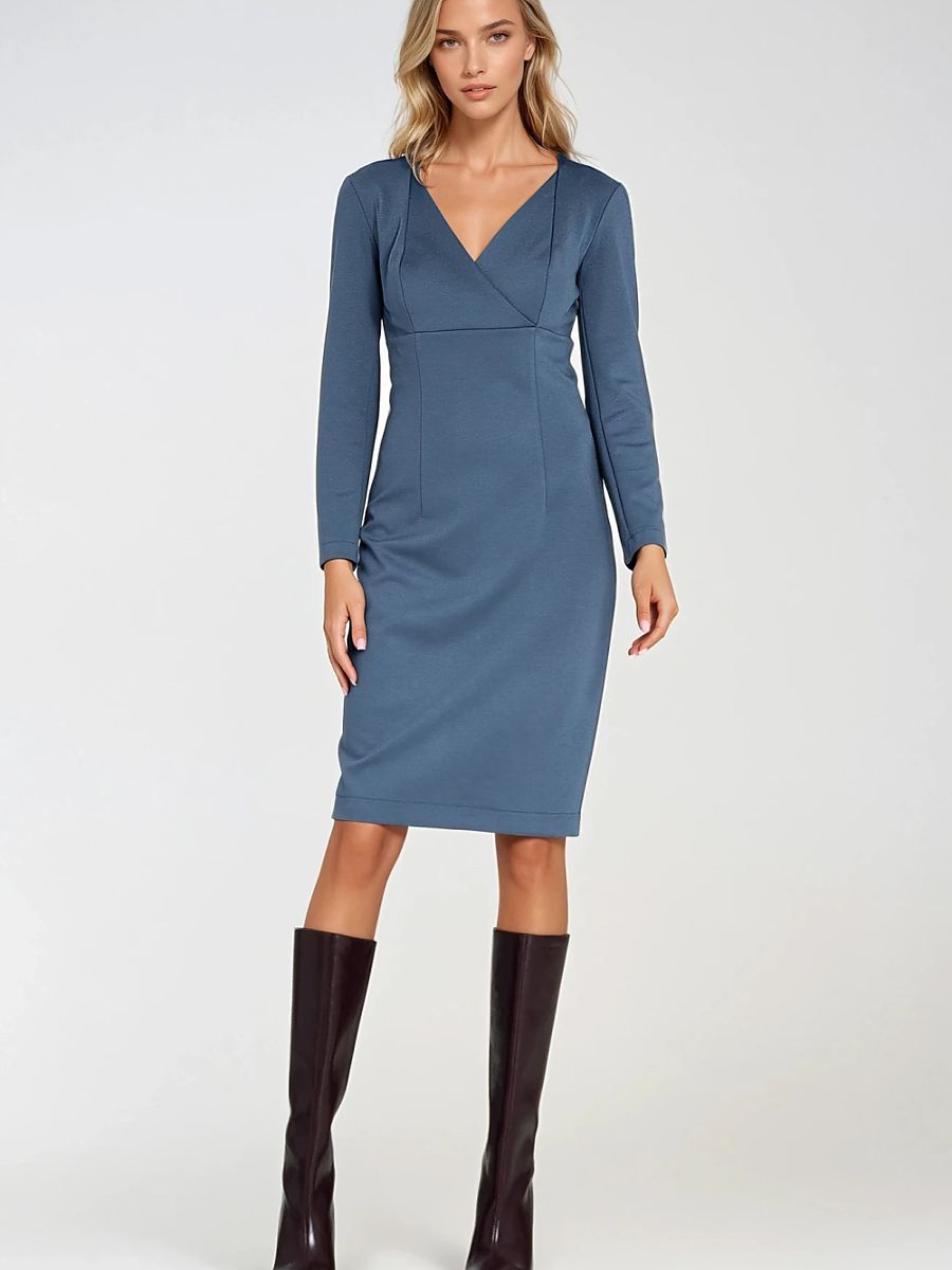 Nife Alltagskleid – blau