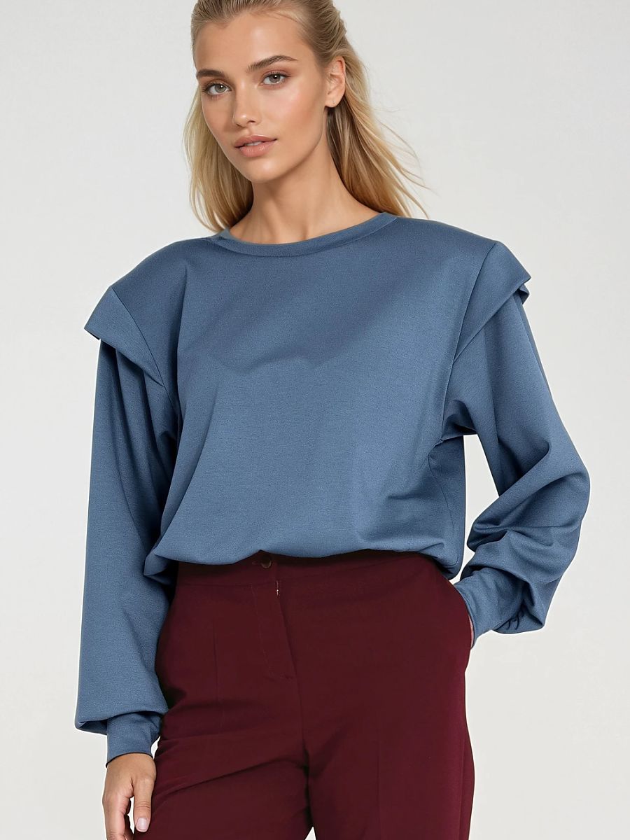Nife Pullover – blau