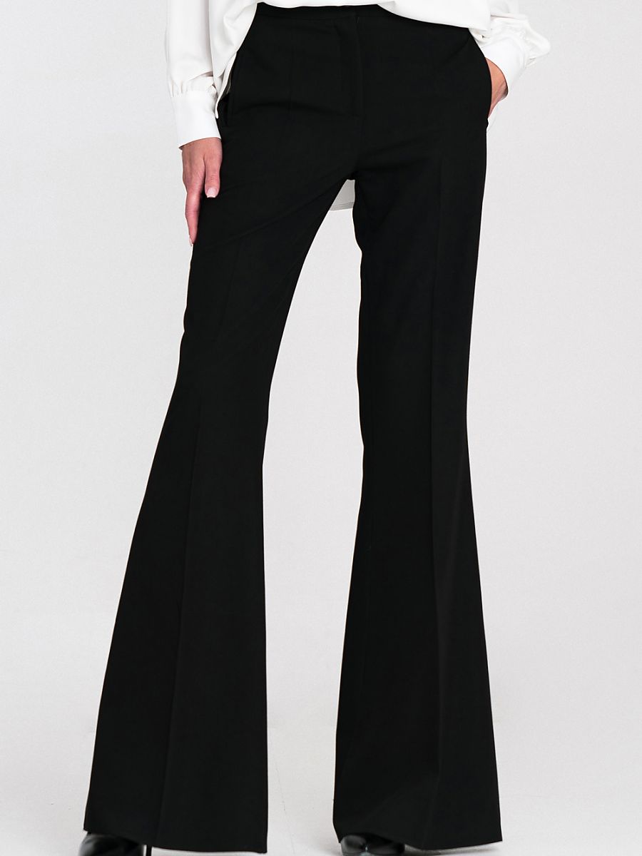 Nife Damen Hose – schwarz