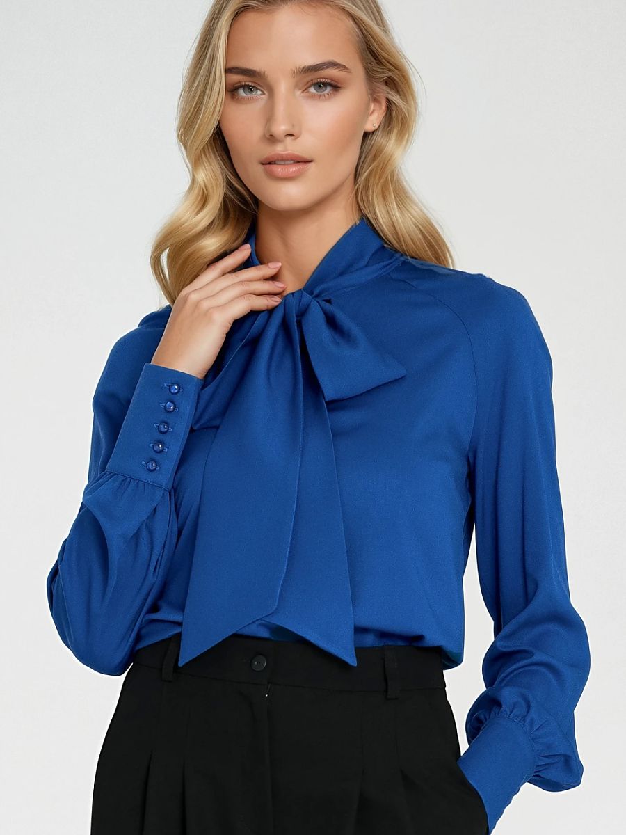 Nife Bluse – blau