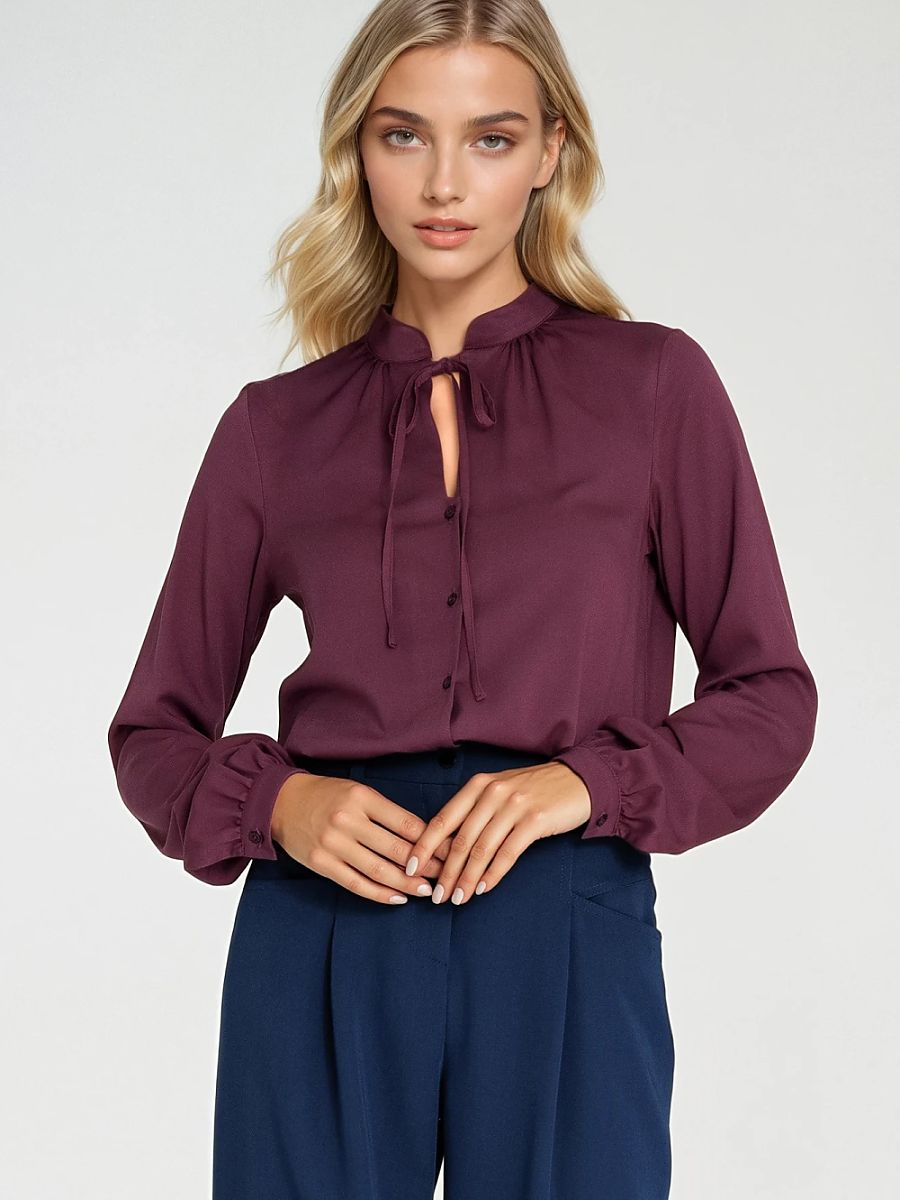 Long sleeve shirt model 219785 Nife - 36 - Violet