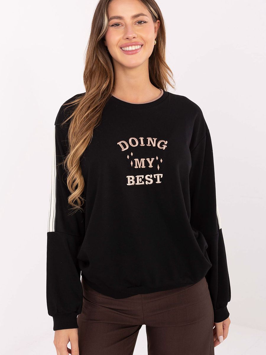 Relevance Pullover – schwarz