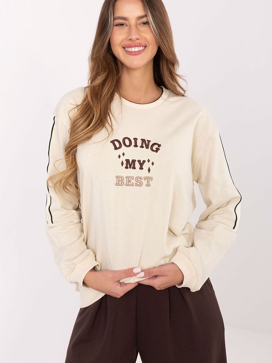 Relevance Pullover – beige