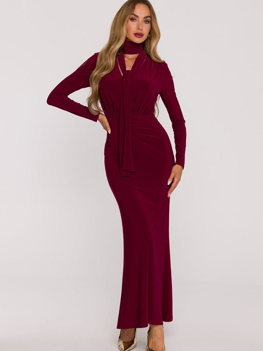 Moe Langes Kleid – rot