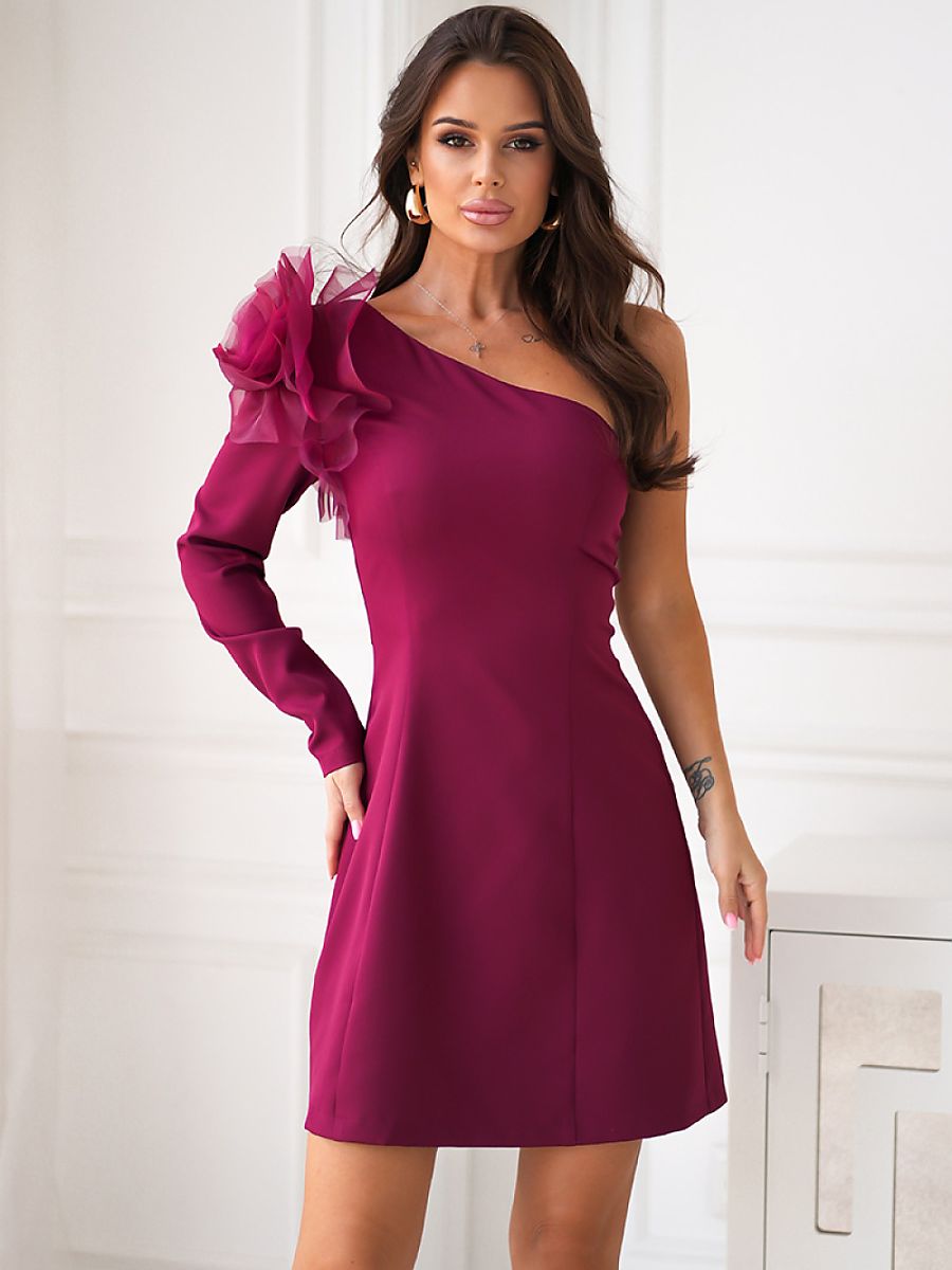 Bicotone Abendkleid – rot