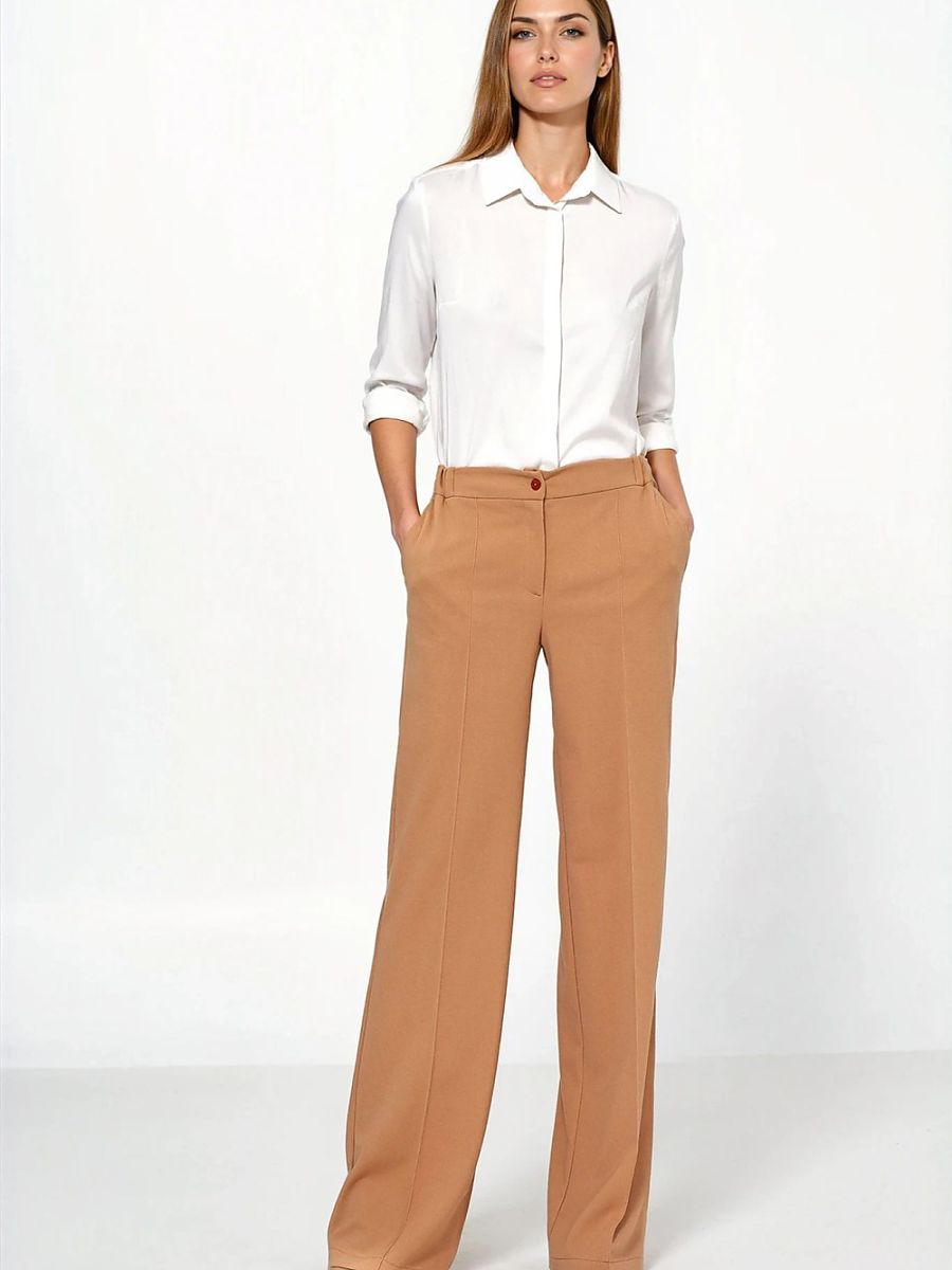 Nife Damen Hose – braun