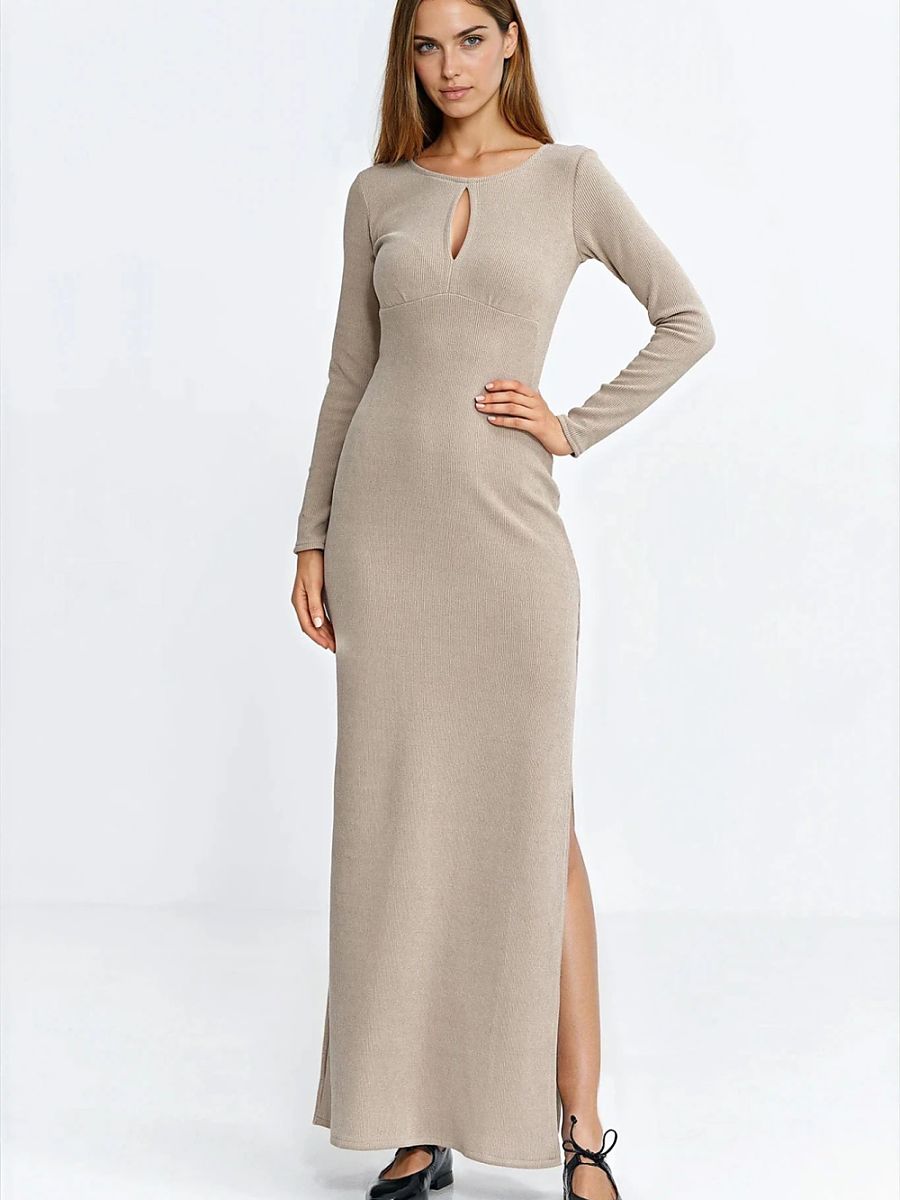 Nife Alltagskleid – beige