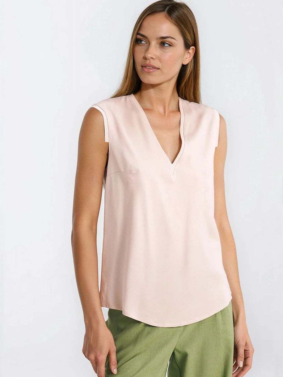 Nife Bluse – beige