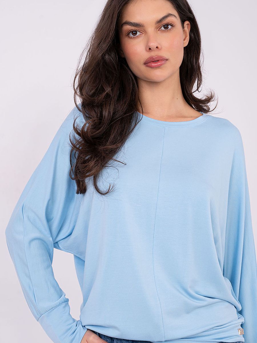 Relevance Bluse – blau