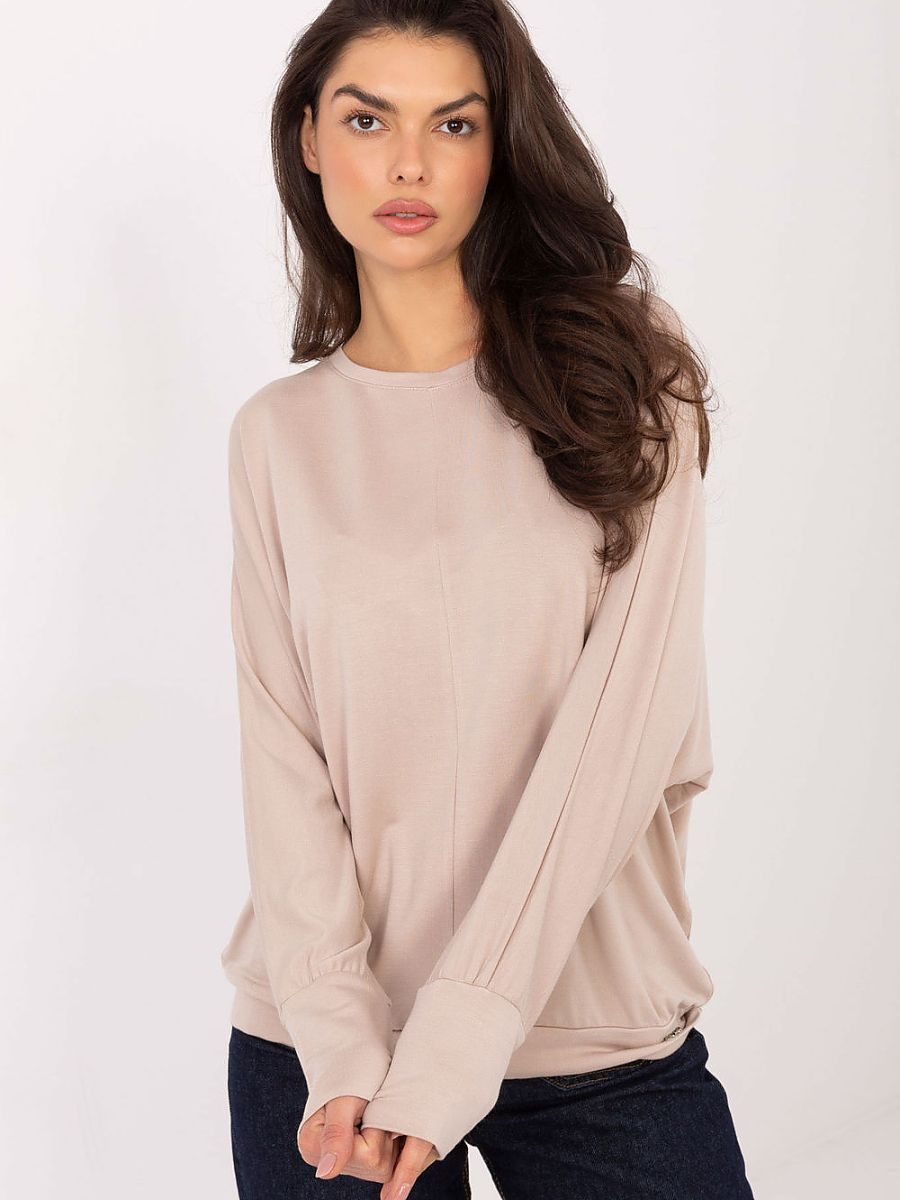 Relevance Bluse – beige
