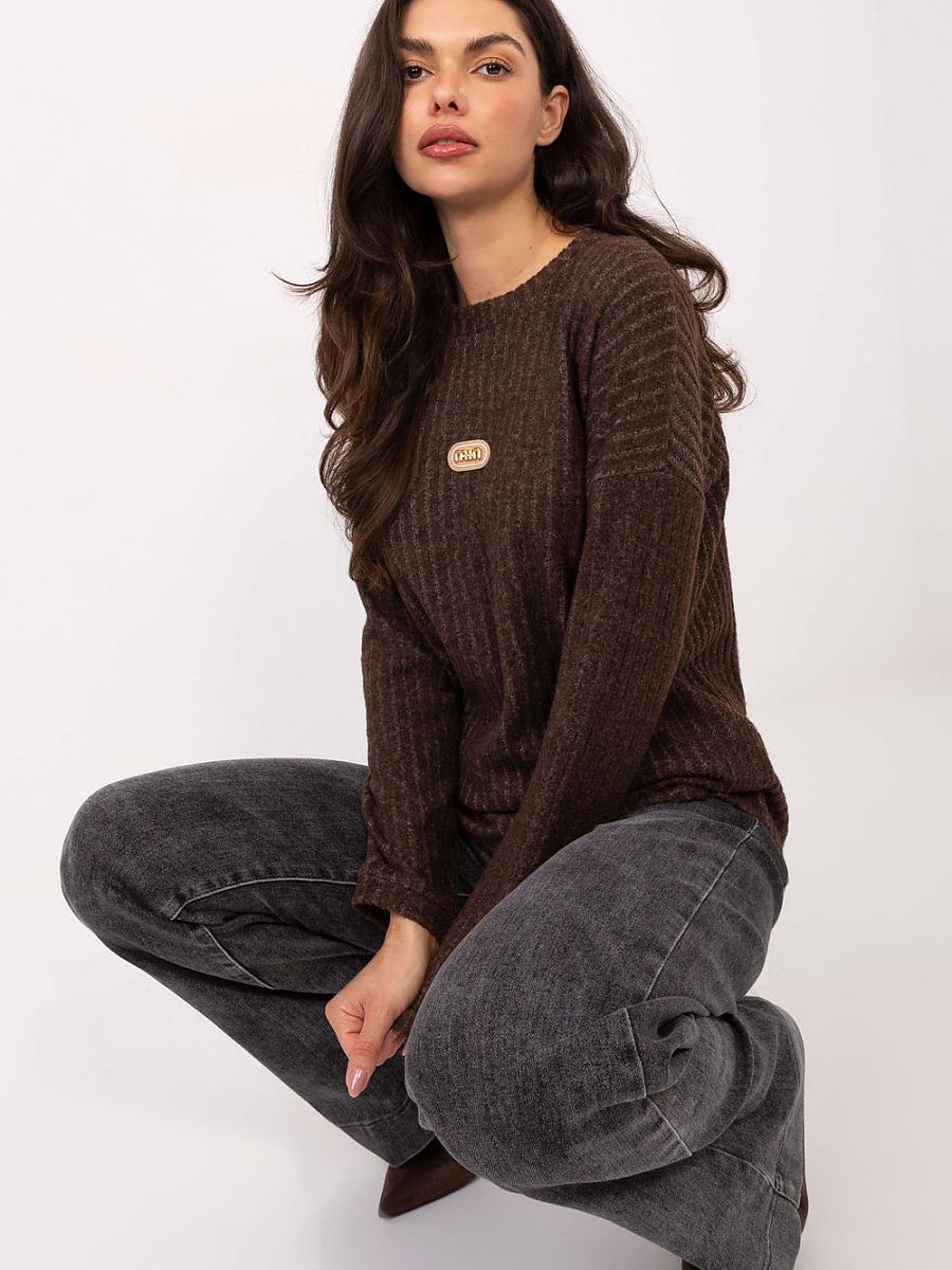 Relevance Pullover – braun