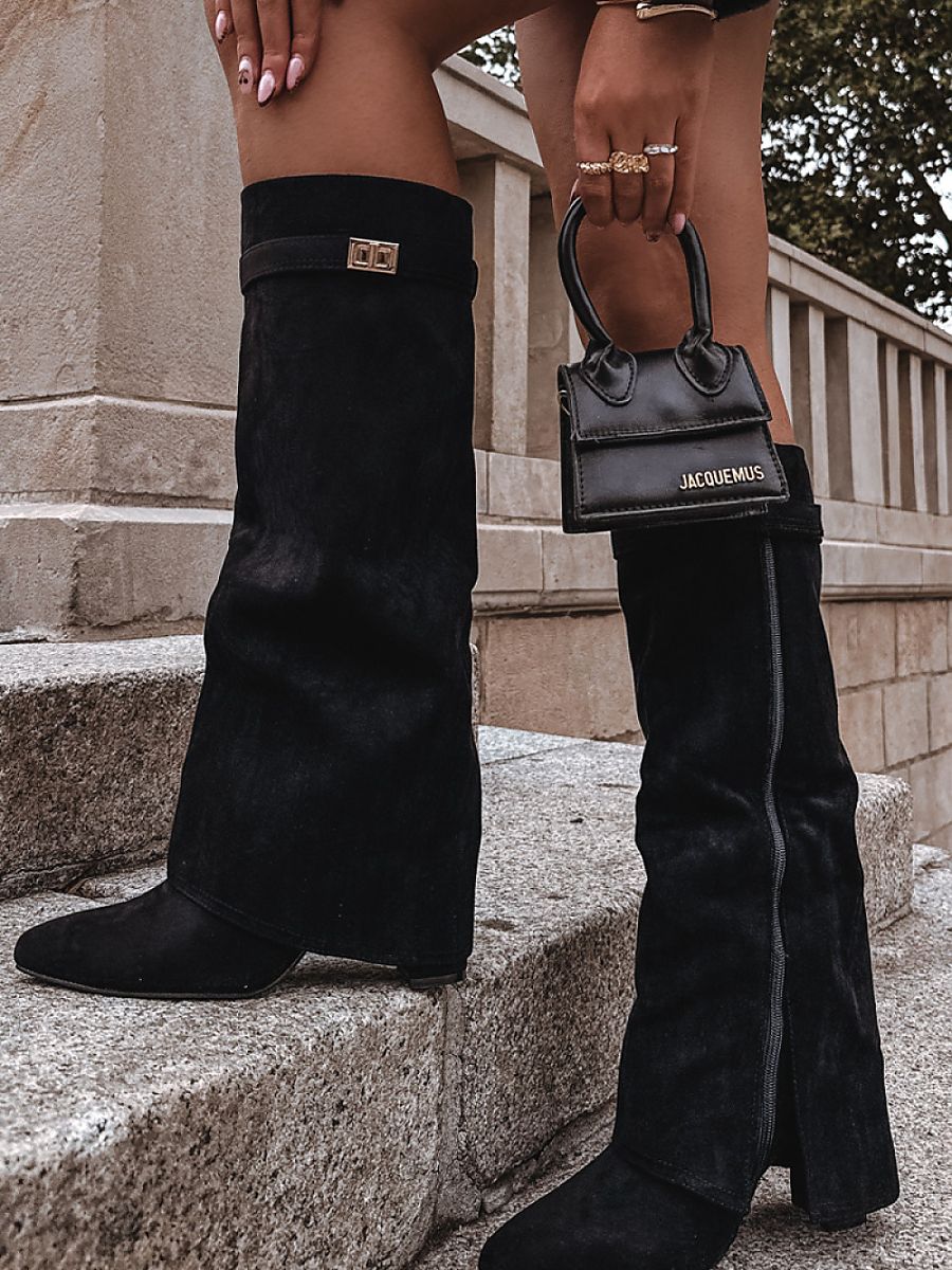 Heel boots model 223003 Step in style - 37 - Black