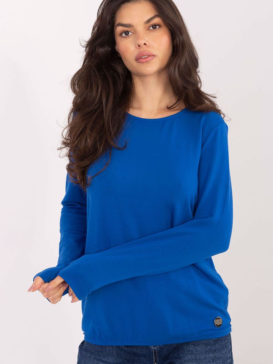 Relevance Bluse – blau