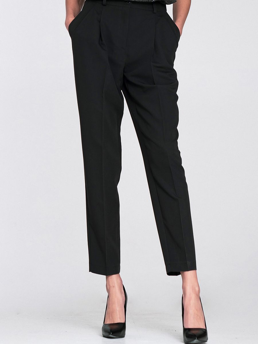 Nife Damen Hose – schwarz