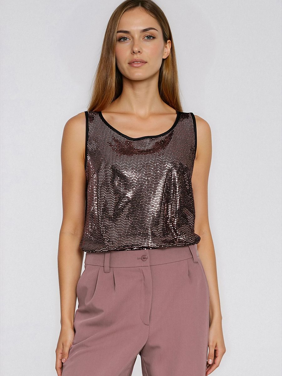 Nife Bluse – braun