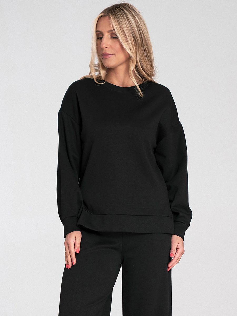 Figl Pullover – schwarz