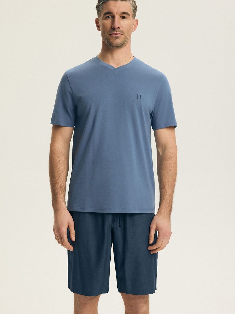 Henderson Pyjama – blau