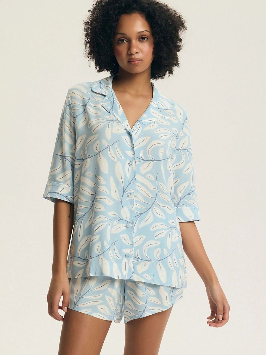 Henderson Pyjama – blau