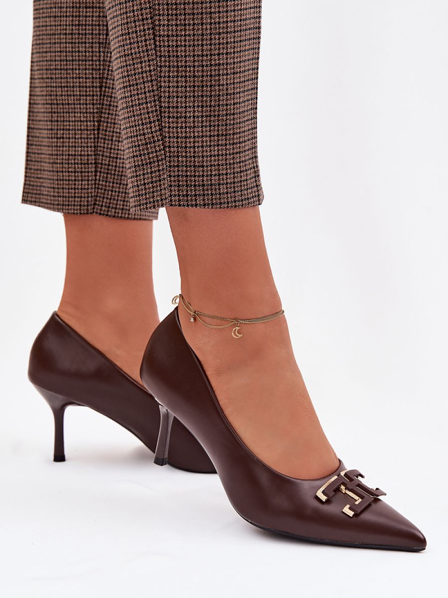 High heels model 225606 Step in style - 41 - Brown