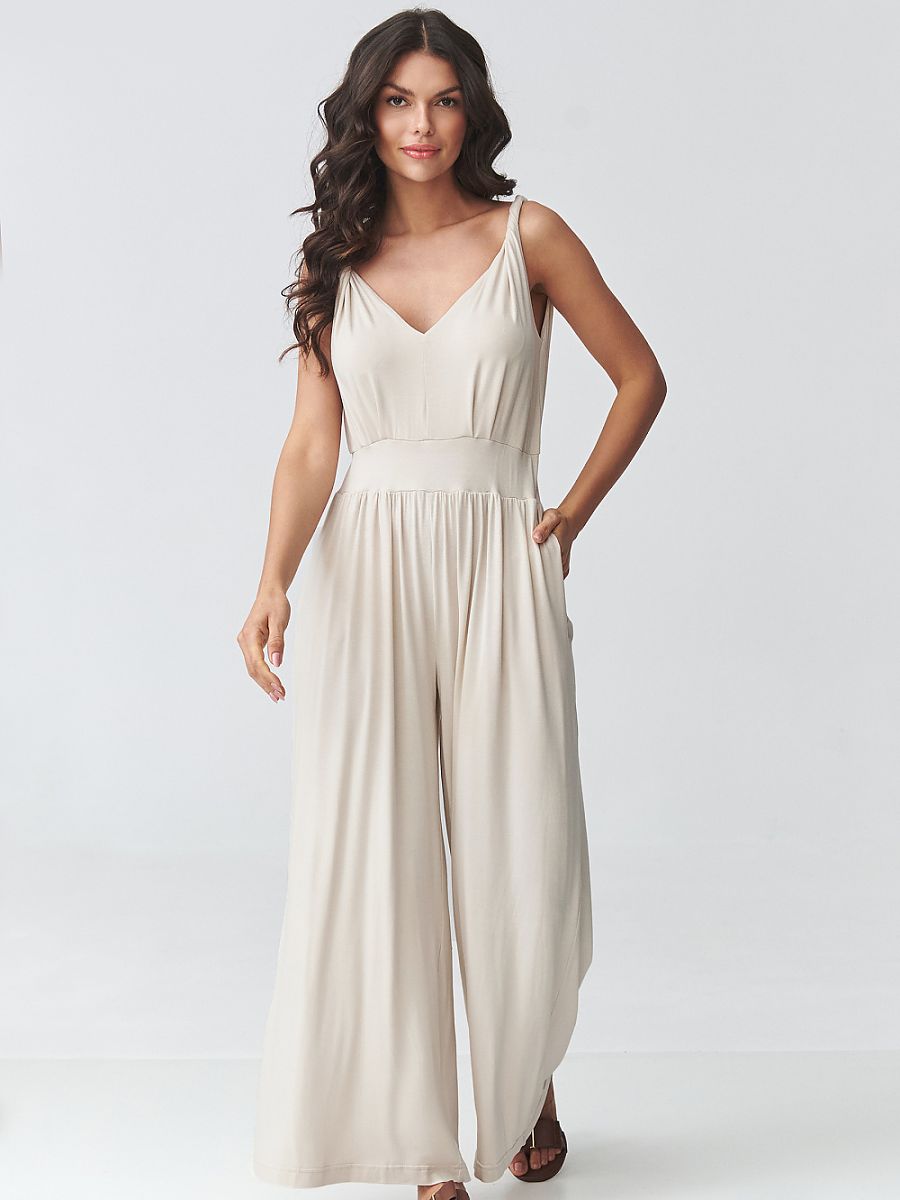 Makadamia Overall – beige