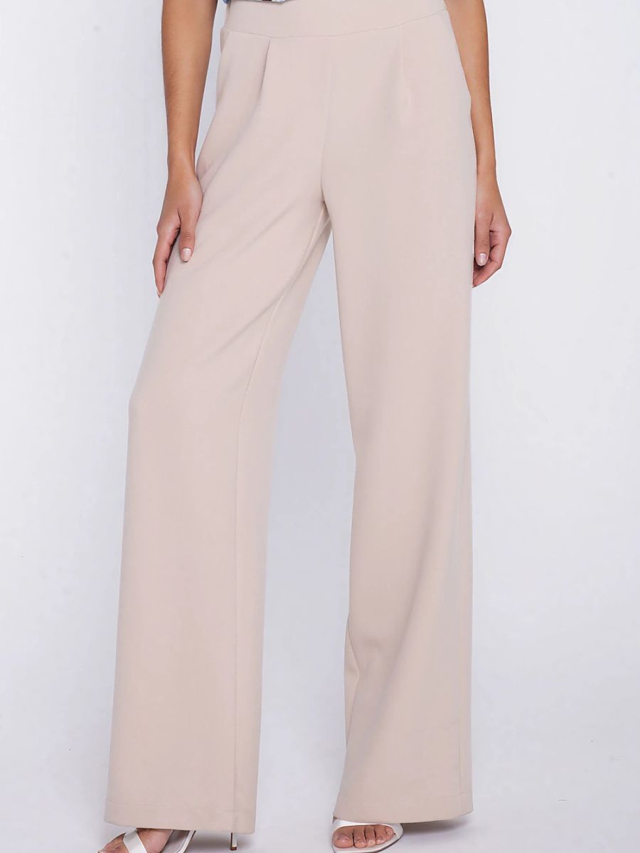 Nife Damen Hose – beige