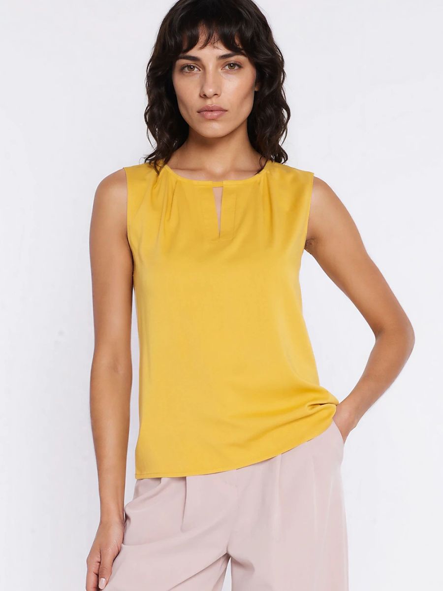 Nife Bluse – gelb