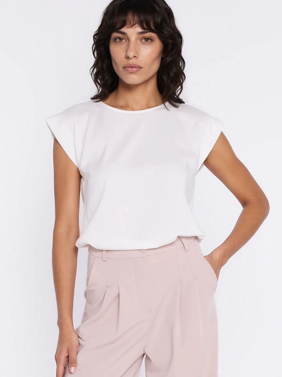 Nife Bluse – beige