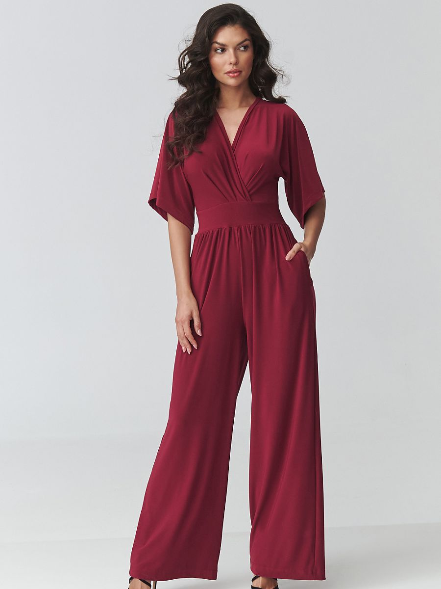 Makadamia Overall – rot