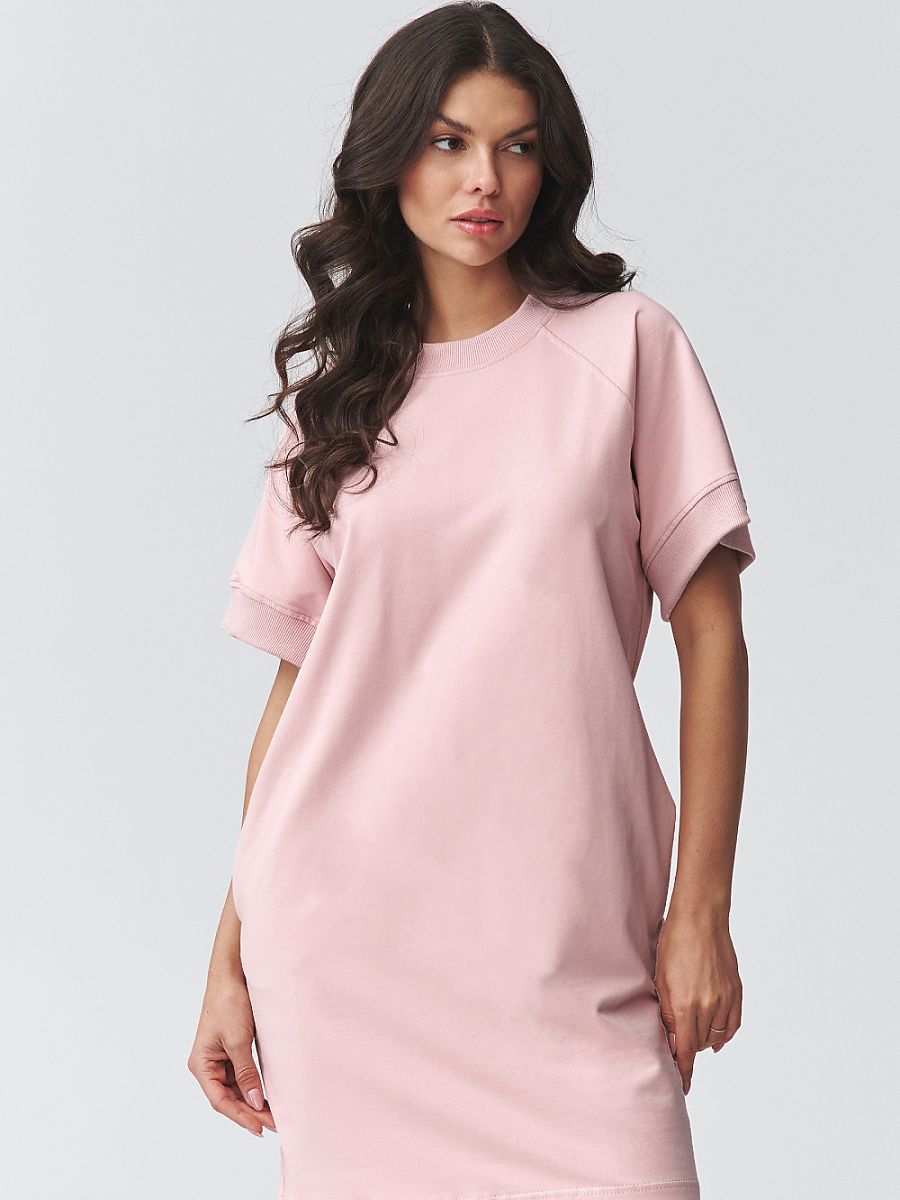 Makadamia Alltagskleid – rosa