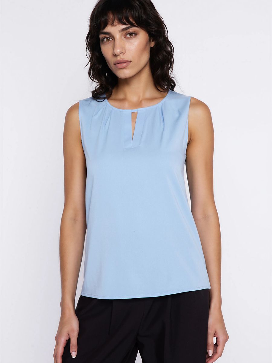 Nife Bluse – blau