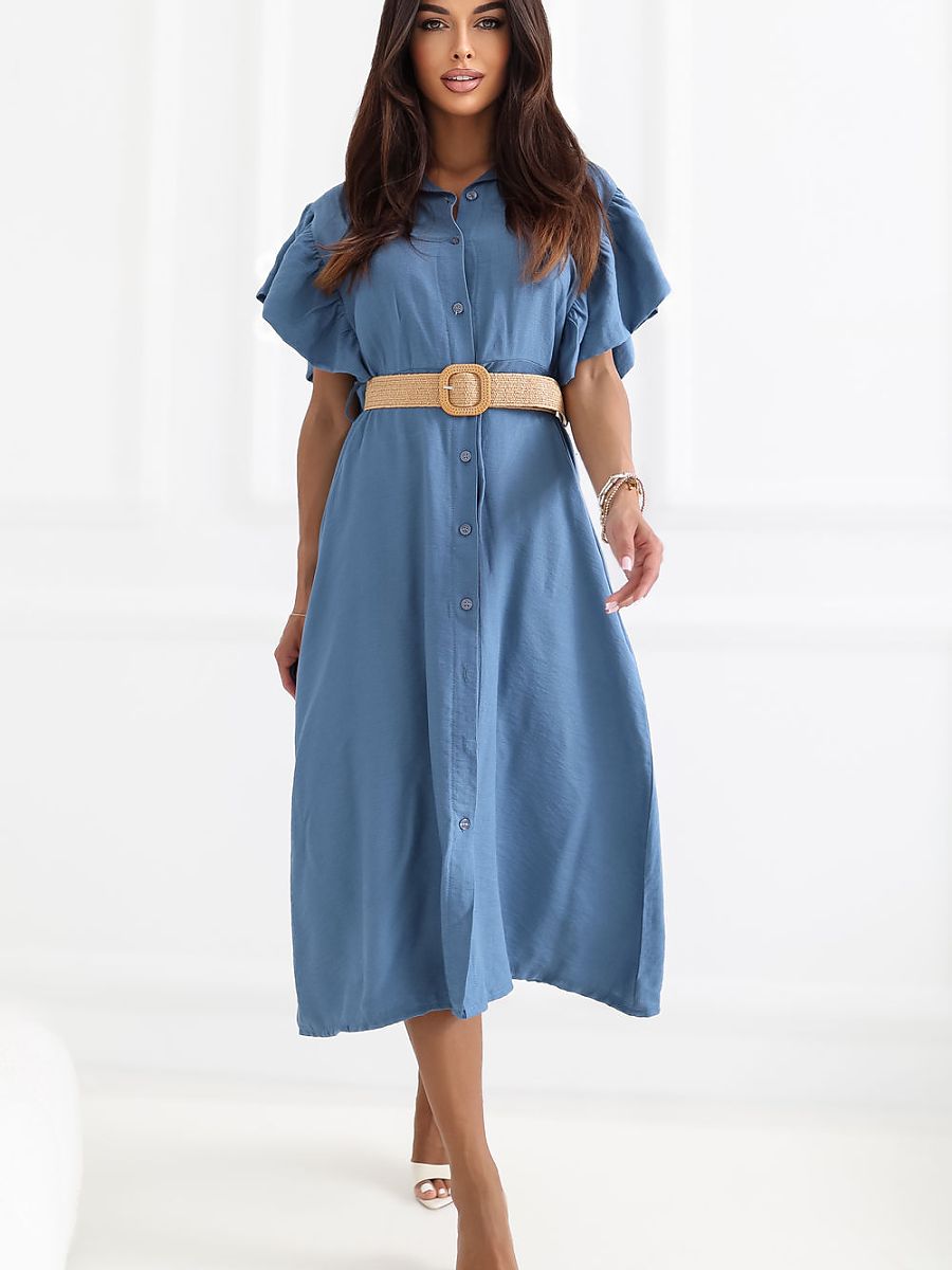Italy Moda Alltagskleid – blau