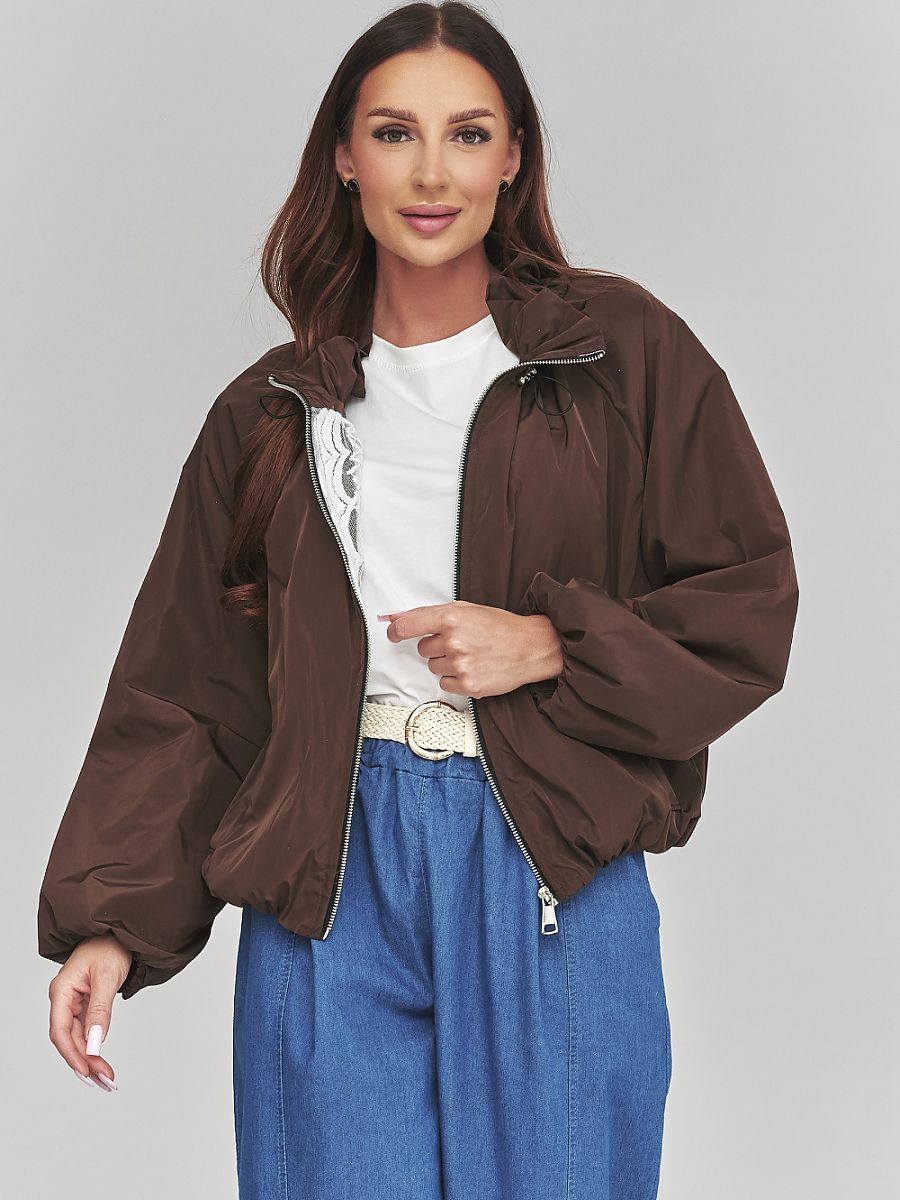 Makadamia Jacke – braun