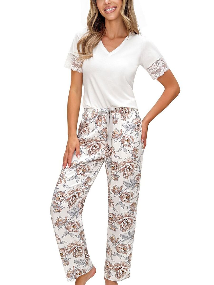 Donna Pyjama – beige