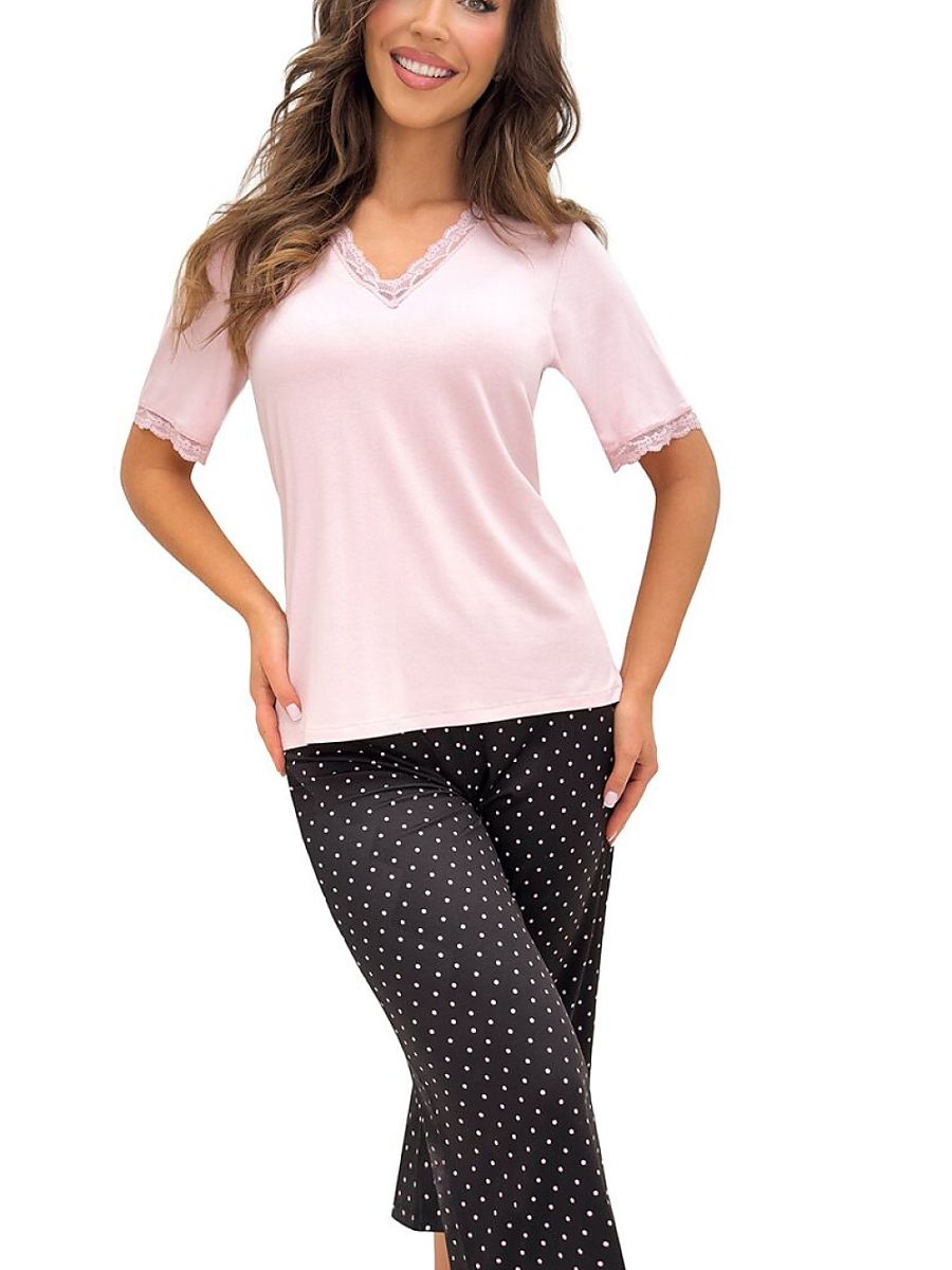 Donna Pyjama – schwarz