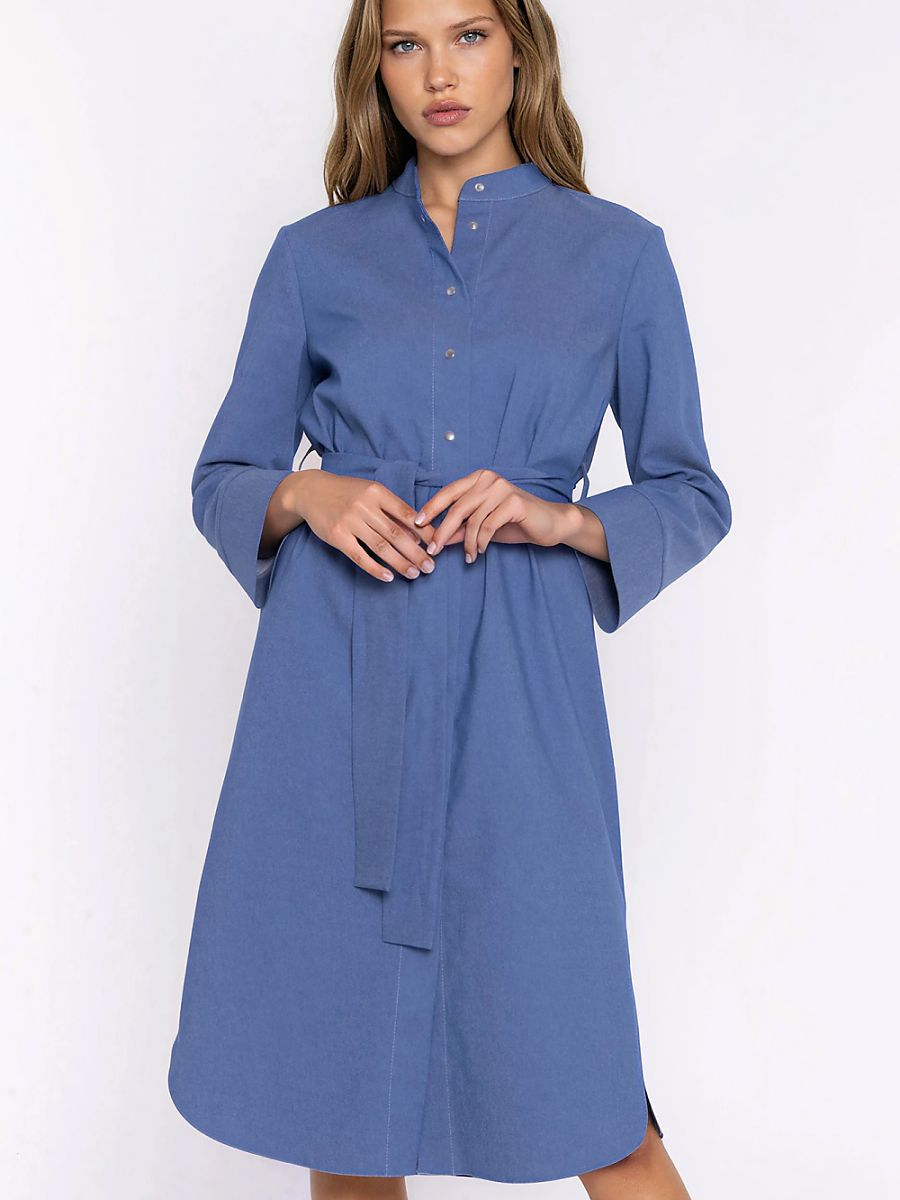 Nife Alltagskleid – blau