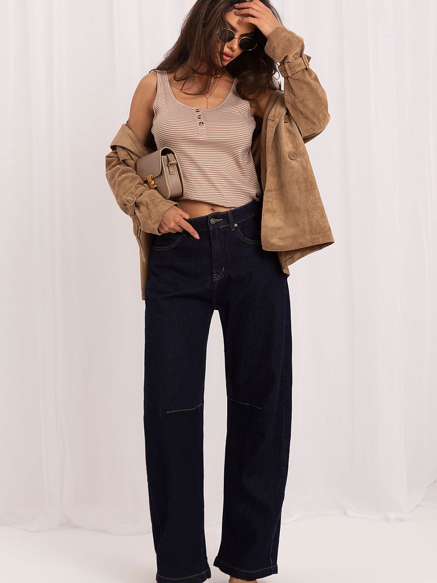 Italy Moda Jeans – marineblau
