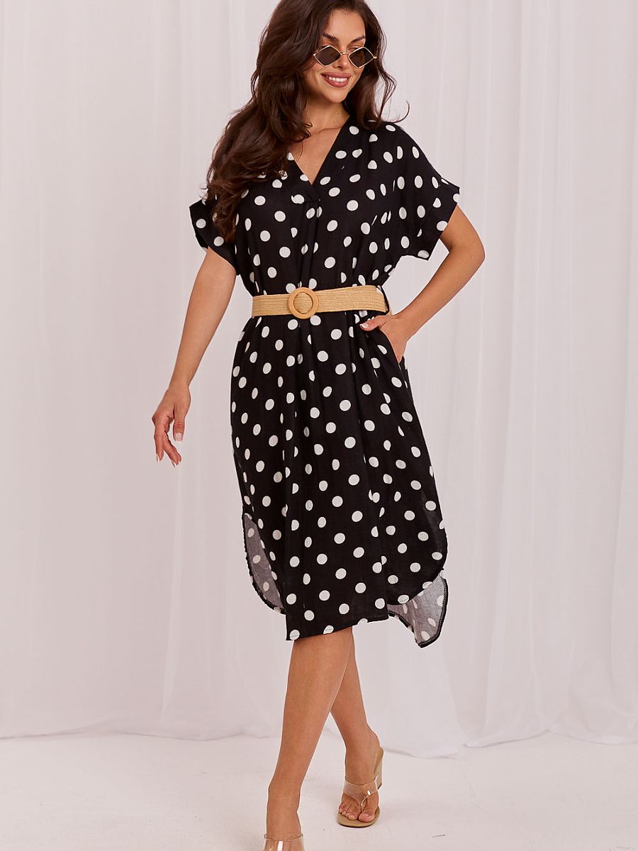 Italy Moda Alltagskleid – schwarz