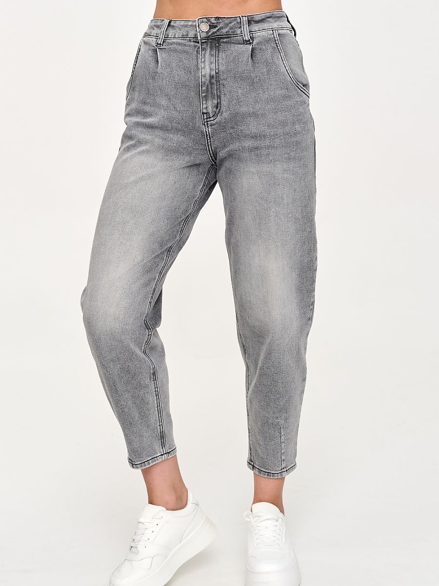 Makadamia Jeans – grau
