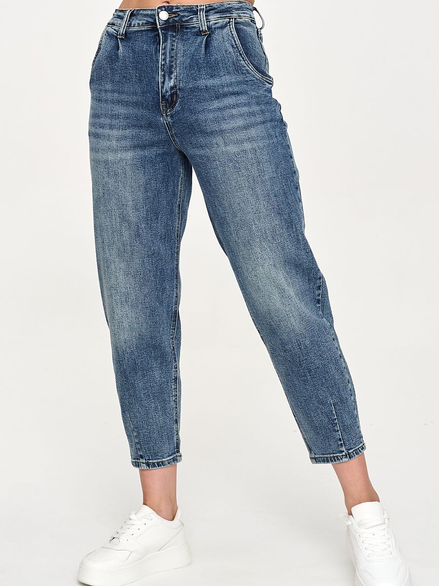 Makadamia Jeans – marineblau