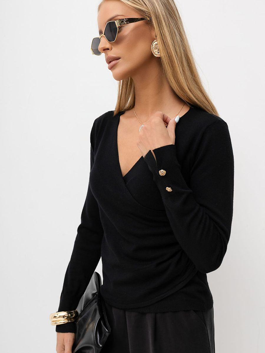 Italy Moda Pullover – schwarz