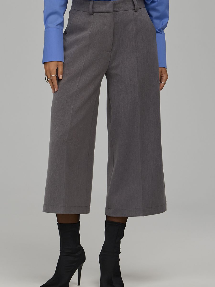 Nife Damen Hose – grau