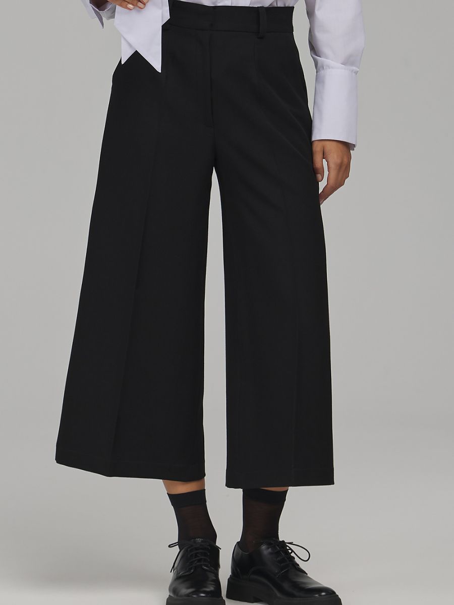 Nife Damen Hose – schwarz