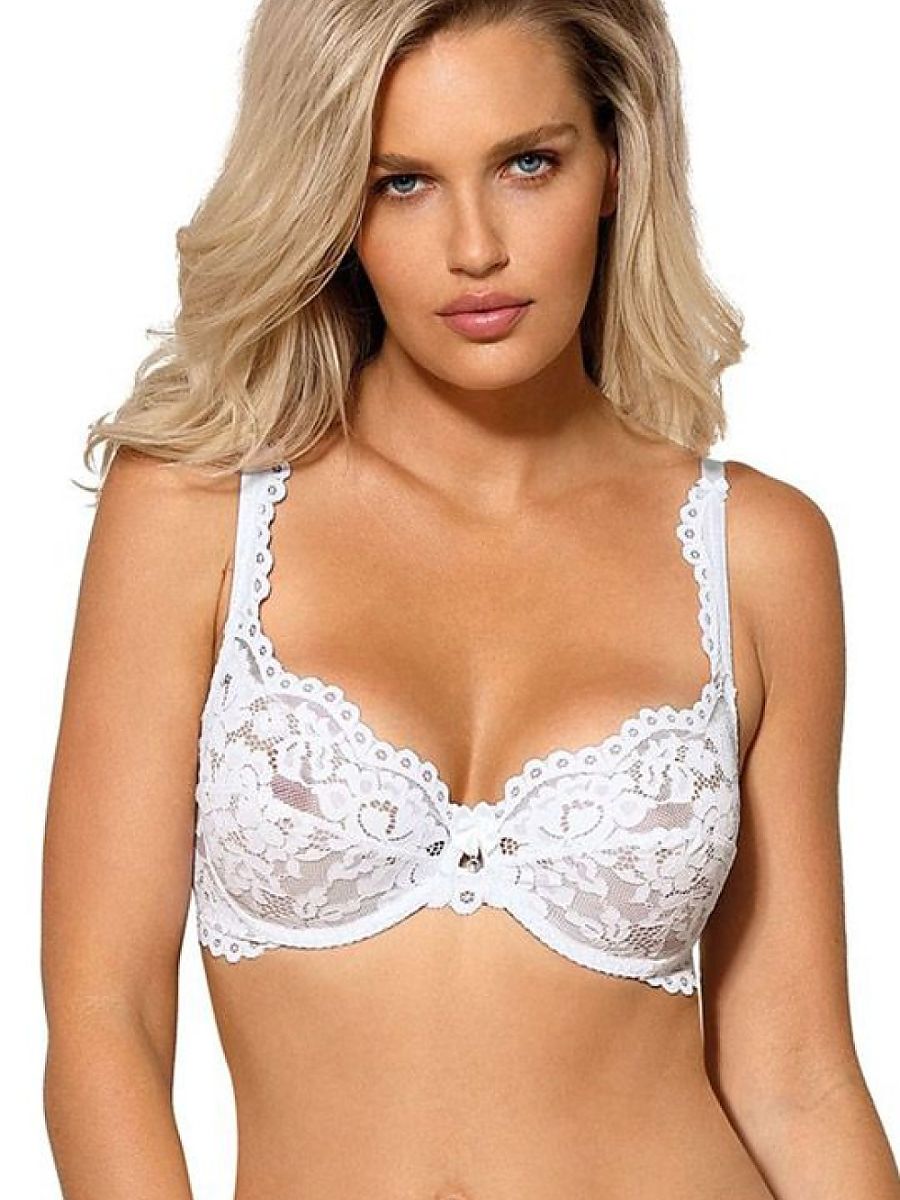 Scalloped Lace Underwired Bra