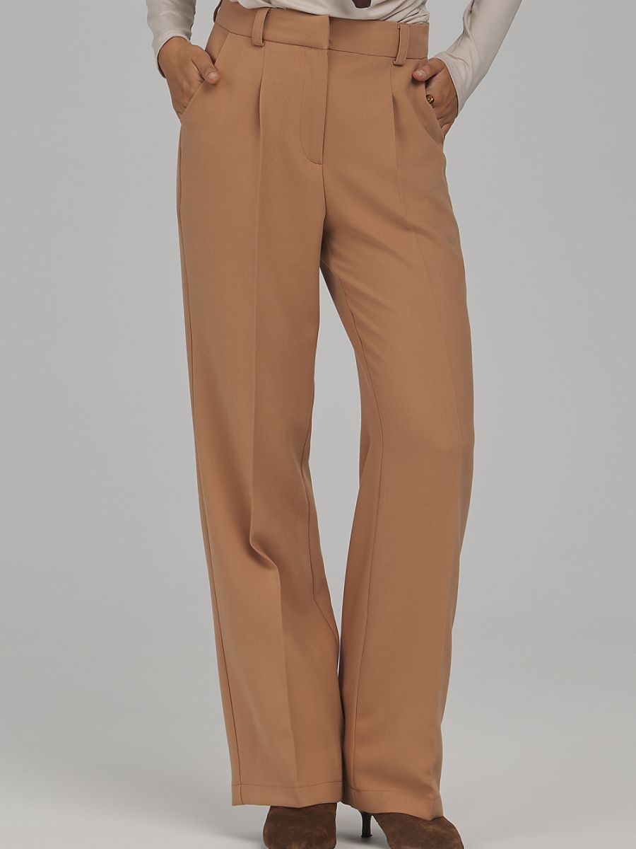 Nife Damen Hose – braun