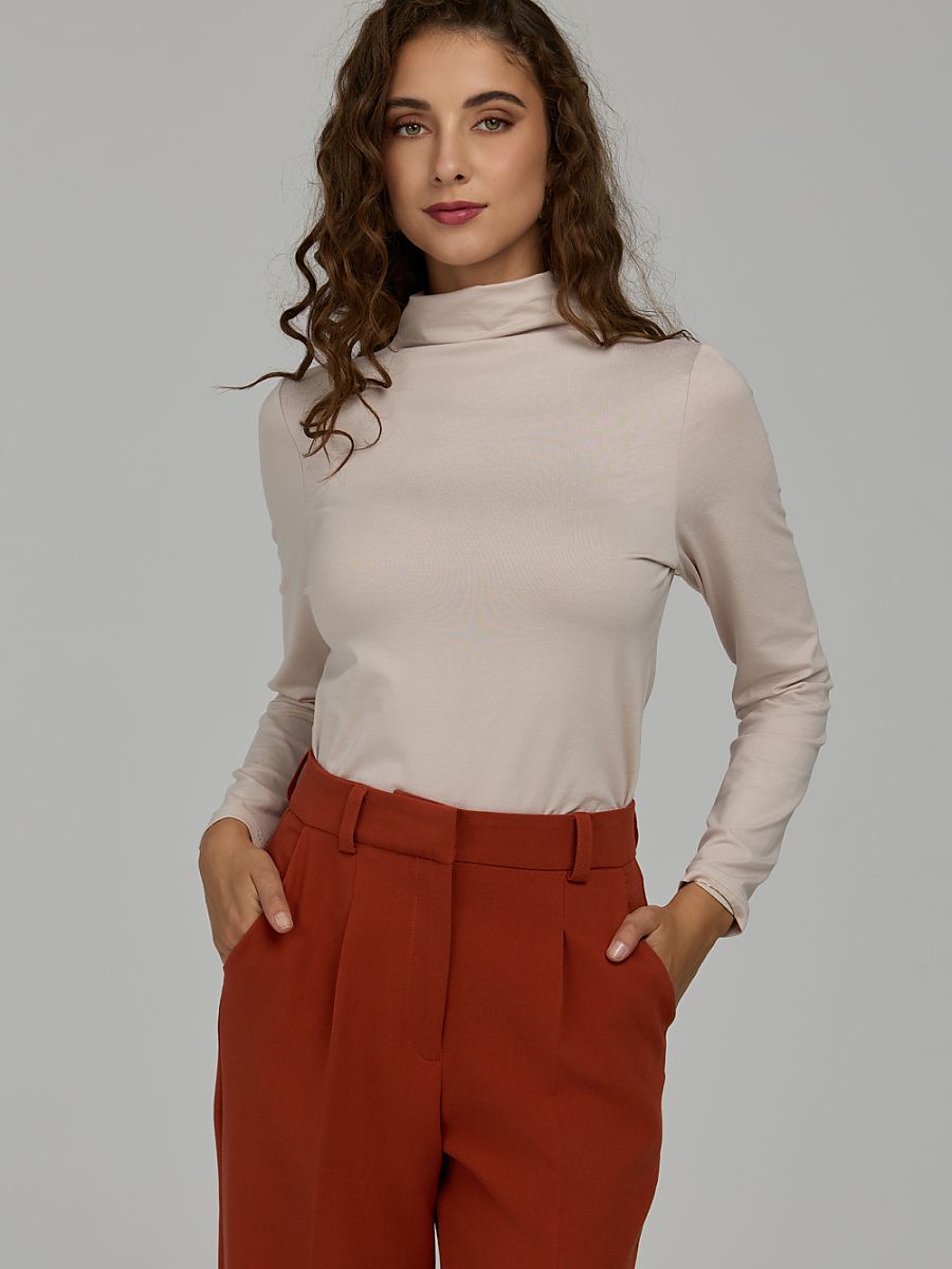 Nife Bluse – beige
