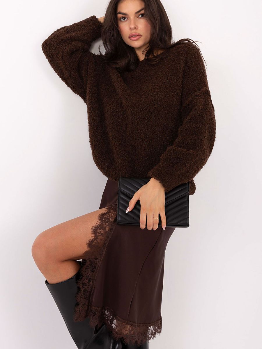 Italy Moda Pullover – braun
