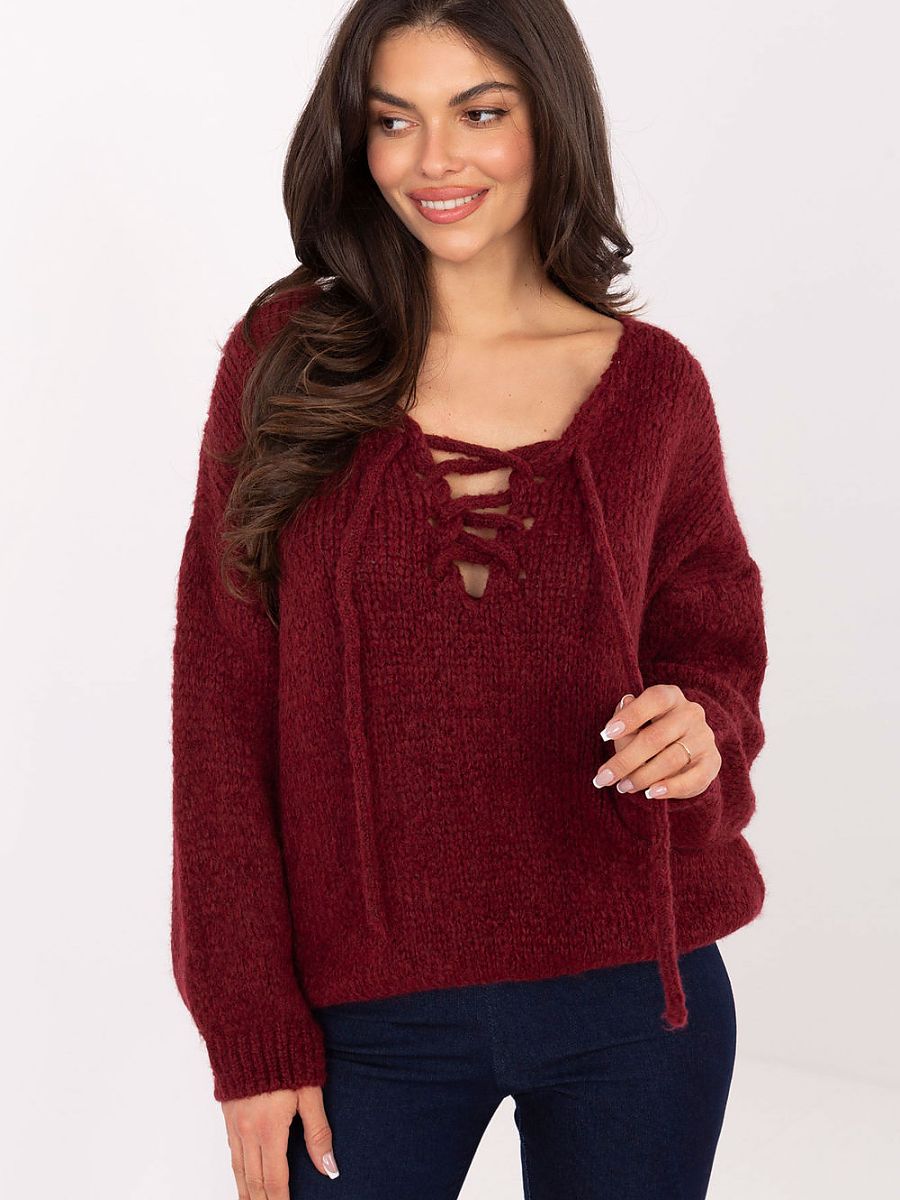Italy Moda Pullover – rot
