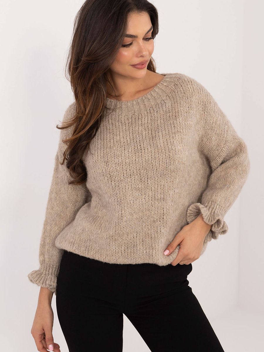 Italy Moda Pullover – beige