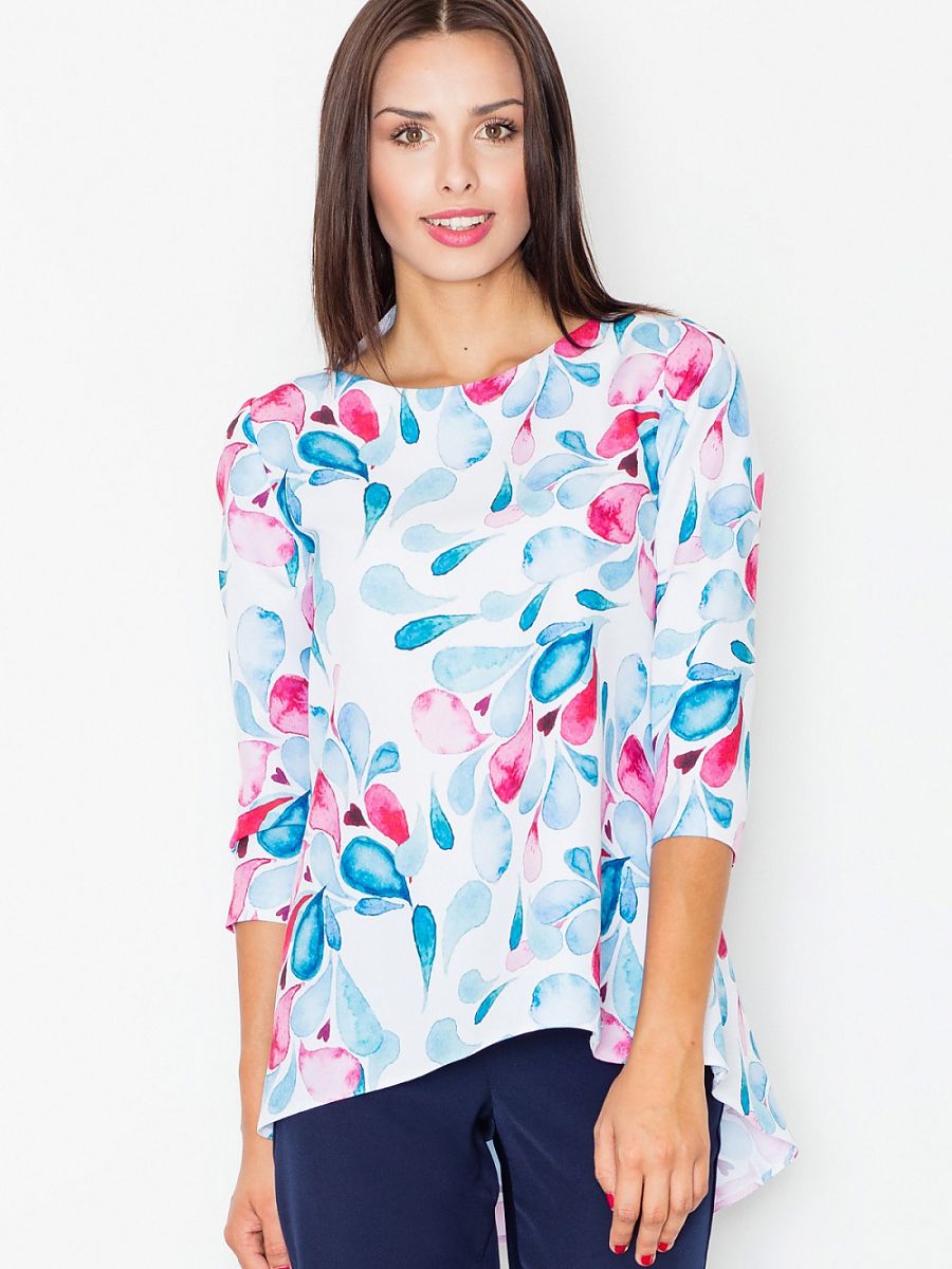 Figl Bluse – weiß
